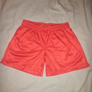 Orange Reebok Basketball Shorts (Short)